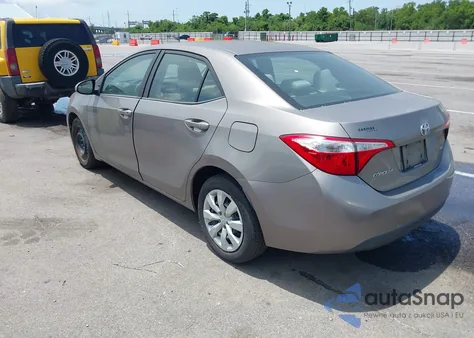 2015 Toyota Corolla L/Le/Le Pls/Prm/S/S Pls z USA, uszkodzony, nr VIN 2T1BURHE5FC299713